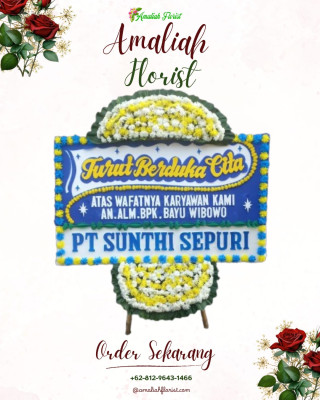 Papan Bunga Duka di Harundang