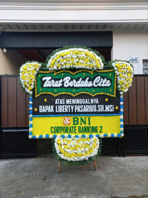 Papan Bunga Duka di Harundang