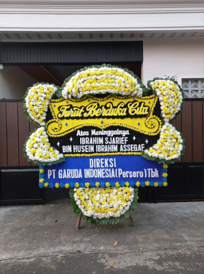 Papan Bunga Duka di Harundang