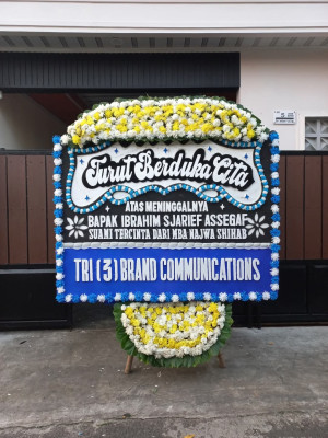 Papan Bunga Duka di Harundang